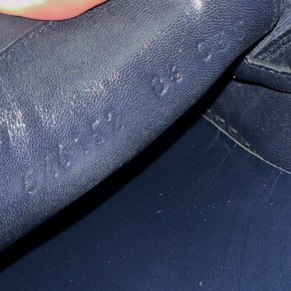 GUCCI Bloom Flower Print Blue GG Supreme Canvas Slip-on 8.5 G or 9 US 42.5 EU - Picture 16 of 16